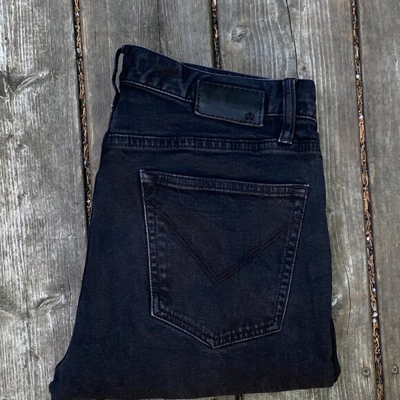 John Varvatos USA Jeans Size 32 Gray Black - Picture 2 of 8